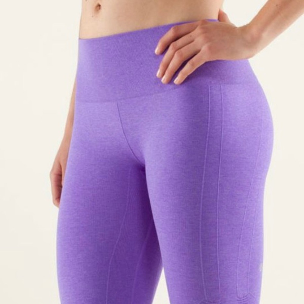 Lululemon- In the flow II crop pants size 10. Worn twice.